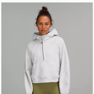 Lululemon Oversized half zip Scuba Hoodie